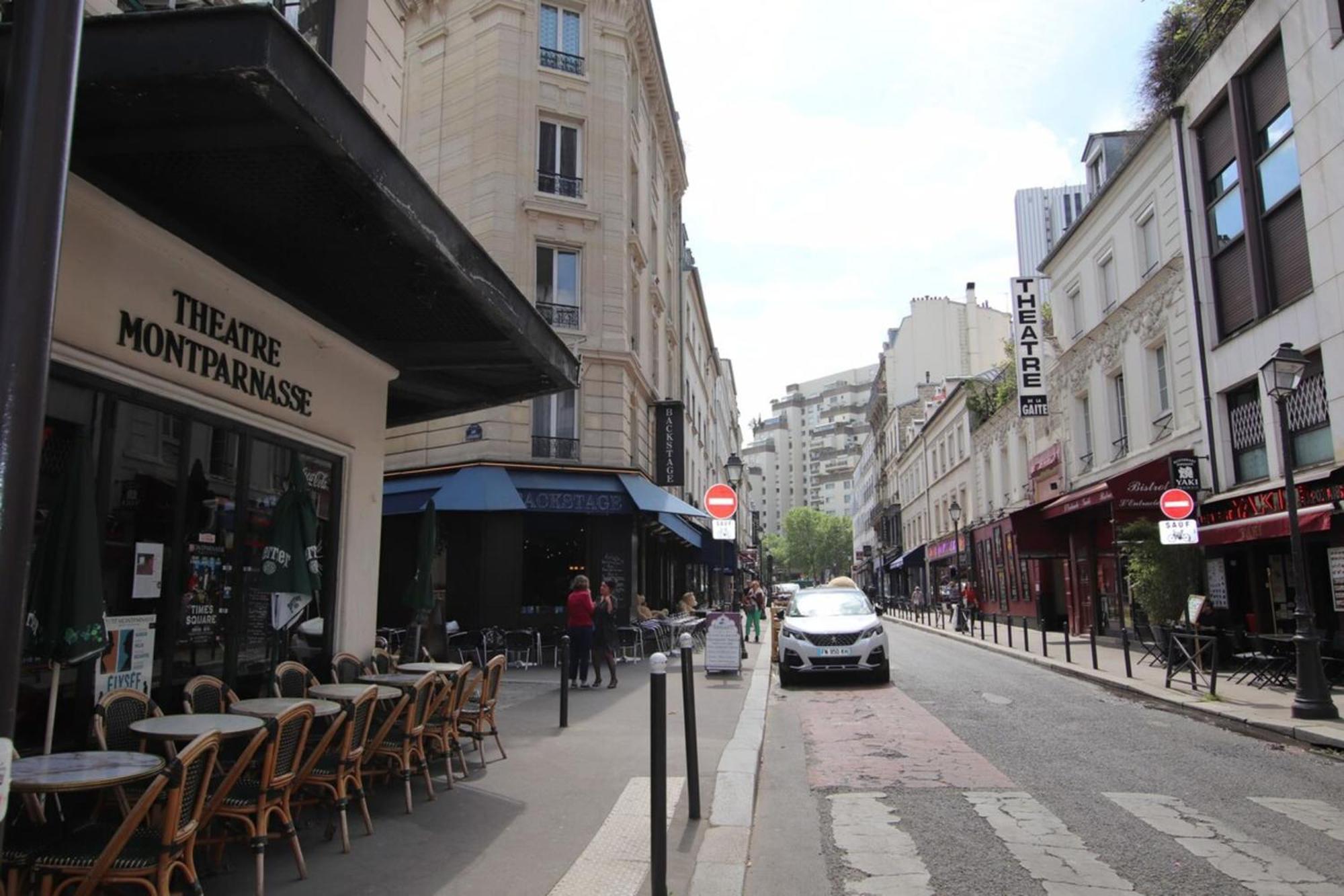 Ferienwohnung Montparnasse - La Gaite 1Bdr Paris Exterior foto